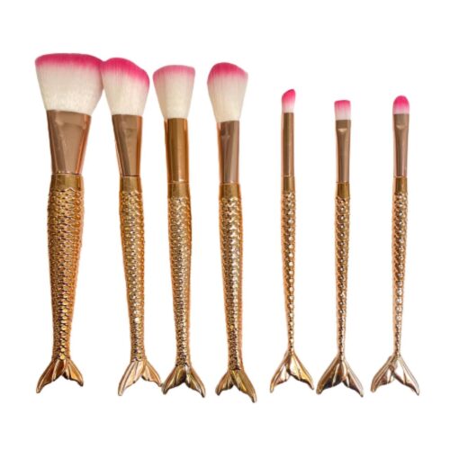 Rose gold fish brush pargaas