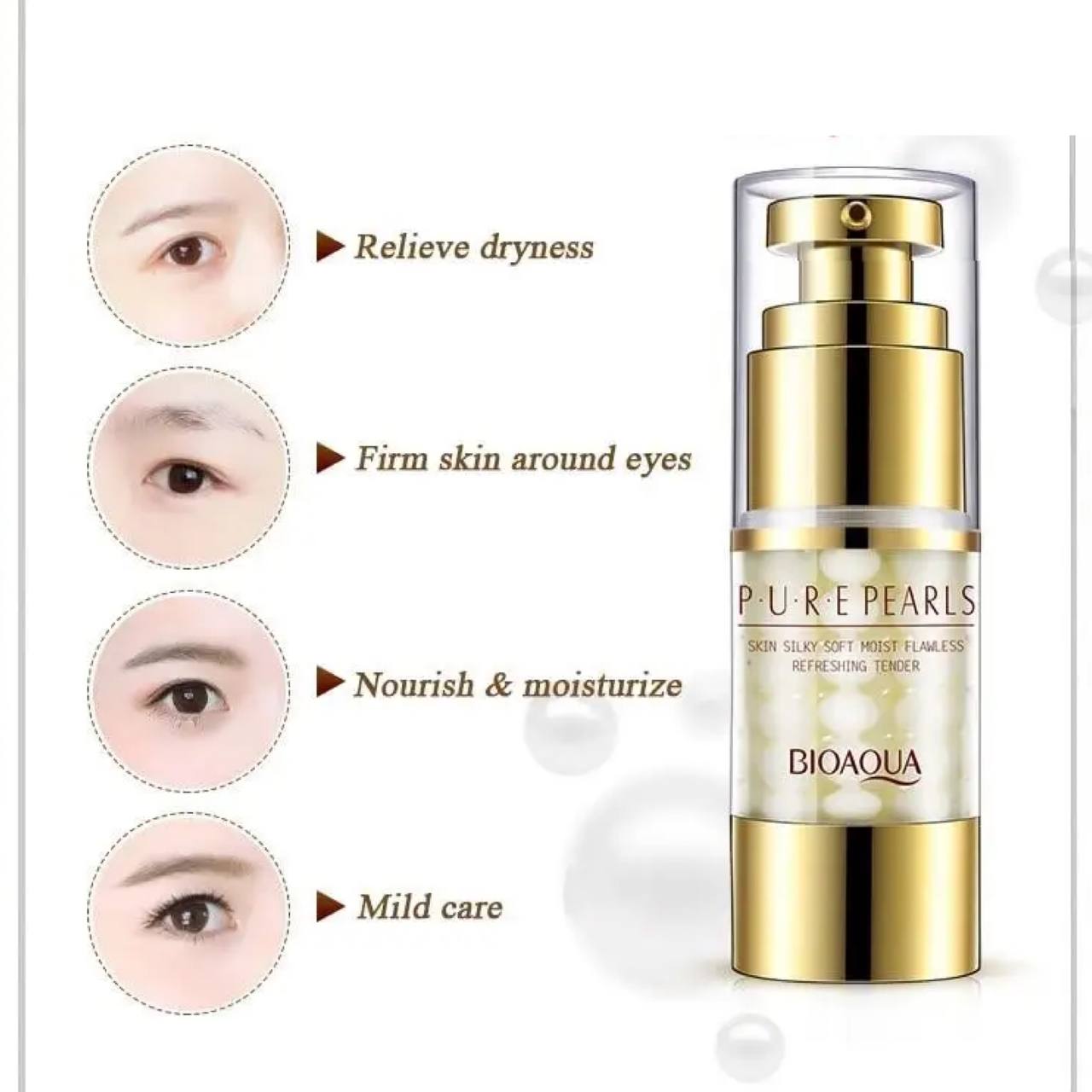 کرم شب ضد چروک مروارید بیوآکوا BIOAQUA (4)