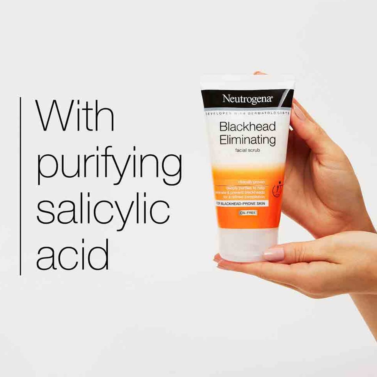 اسکراب ضدجوش سرسیاه Blackhead Eliminating نوتروژینا Neutrogena (2)