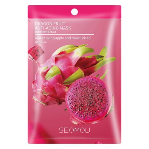 ماسک ضدپیری ورقه‌ای دراگون فروت SEOMOU پرگاس