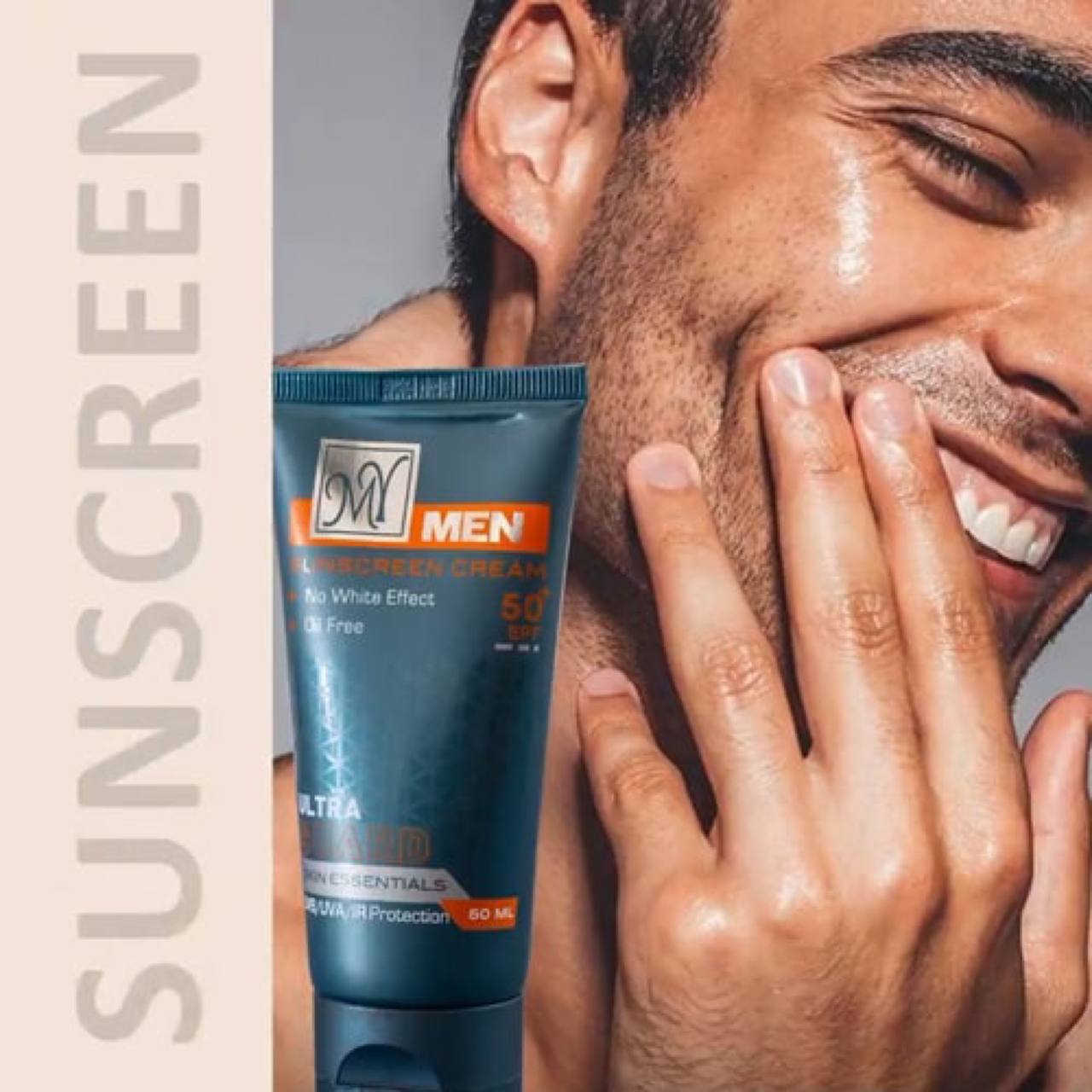 کرم ضد آفتاب Spf 50 فاقد چربی آقایان مای MY (2)