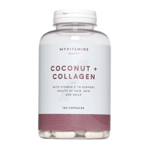 کپسول کوکونات و کللاژن COCONUT+COLLAGEN برند مای ویتامینز MYVITAMINS پرگاس