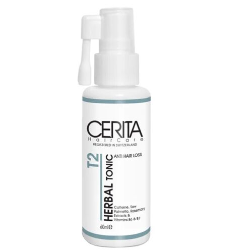 تونیک گیاهی ضد ریزش کافئین (T2) سریتا CERITA پرگاس