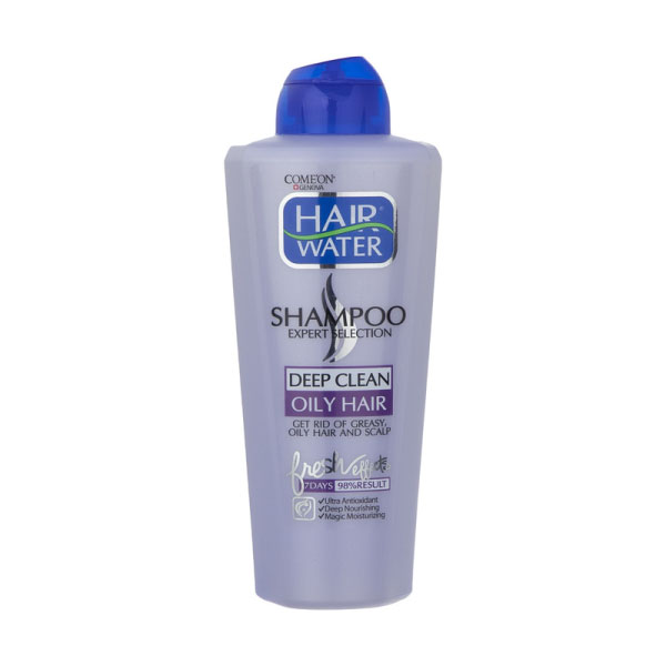 Hair-Water-Shampoo-For-Oily-Hair شامپو بدون سولفات هیر واتر HAIR WATER مخصوص موهای چرب کامان COMEON پرگاس