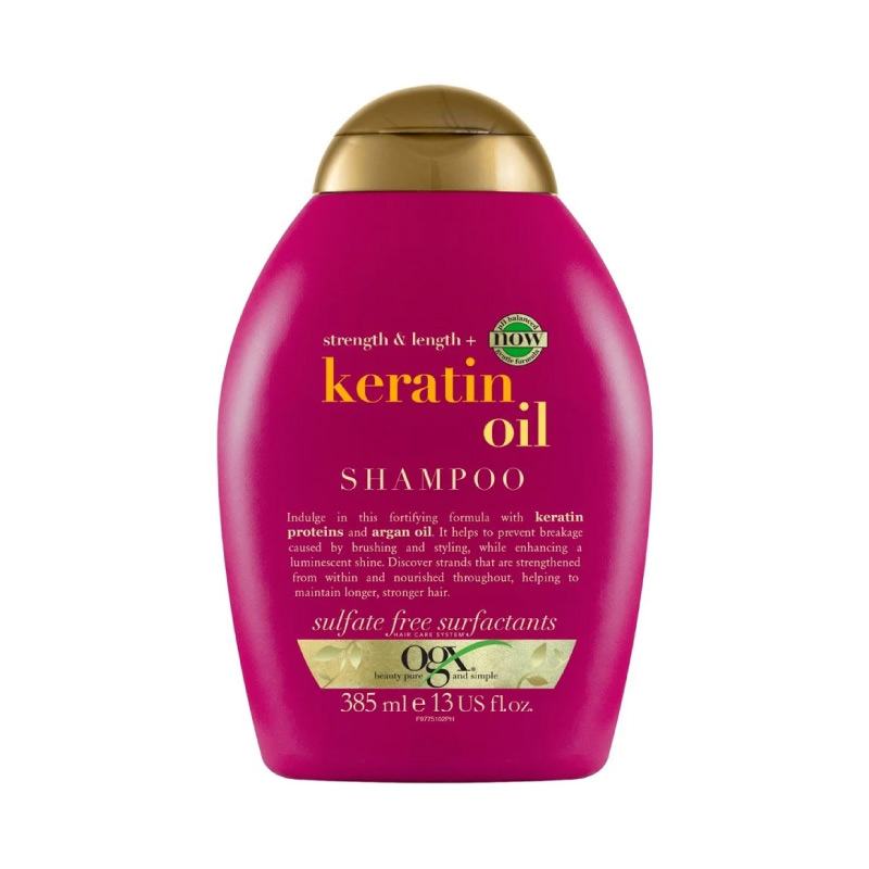 site شامپو روغن کراتین keratin oil او جی ایکس OGX پرگاس