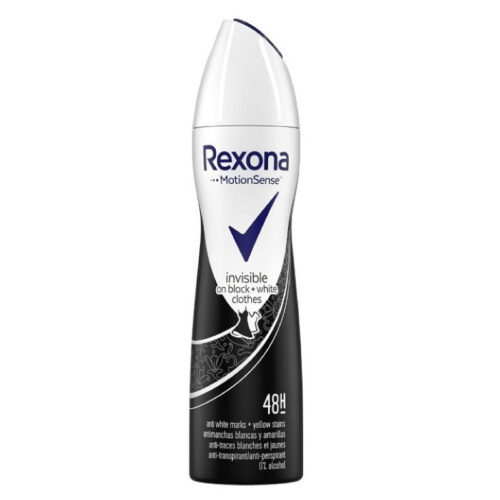 اسپری ضد تعریق invisible on black & white clothes رکسونا Rexona پرگاس