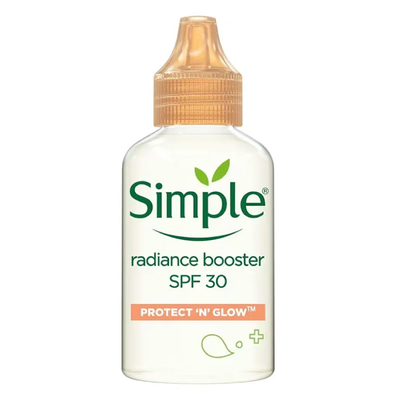 simple-protect-'n'-glow-radiance-booster سرم ضد آفتاب radiance booster سیمپل Simple پرگاس