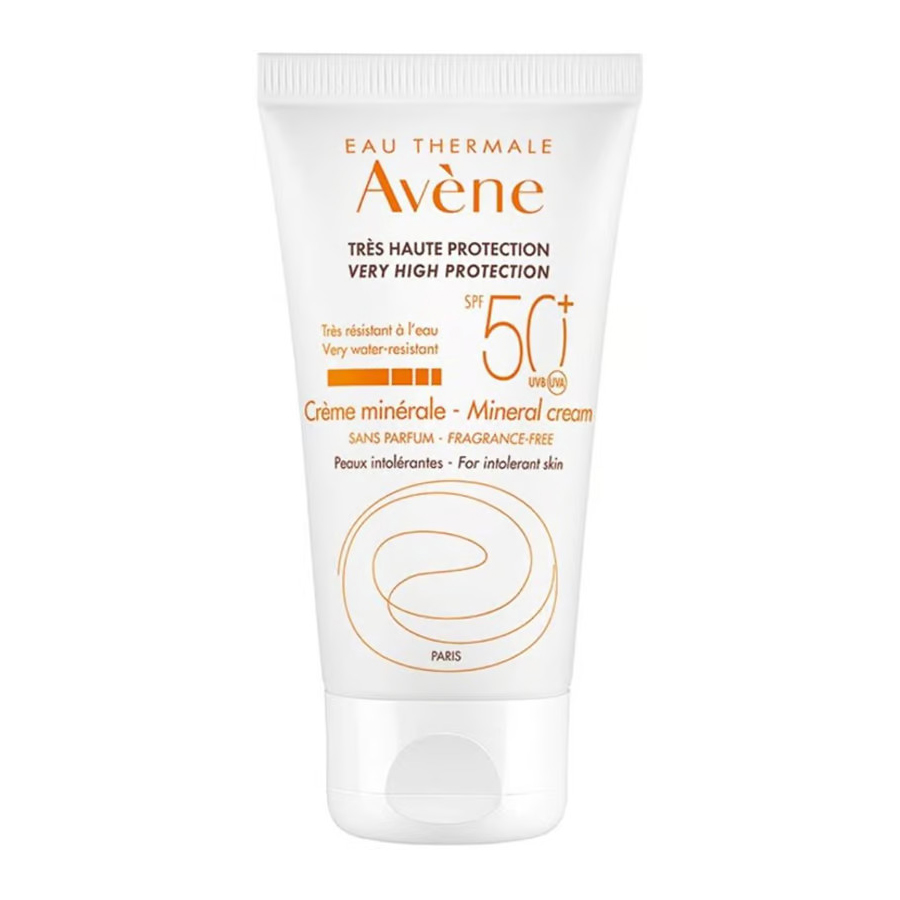 کرم ضد آفتاب بدون رنگ اون SPF 50 مدل مینرال مناسب پوستهای حساس حجم 50 میلیلیتر کرم ضد آفتاب بدون رنگ اون SPF 50 مدل مینرال مناسب پوستهای حساس حجم 50 میلیلیتر