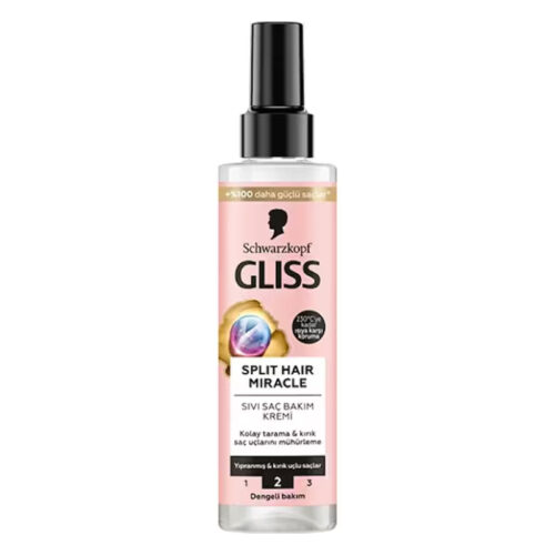 اسپری دو فاز ضد موخوره SPLIT HAIR MIRACLE گلیس GLISS پرگاس