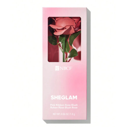 رژگونه گل رز روبان صورتی Pink Ribbon Rose شیگلم SHEGLAM پرگاس
