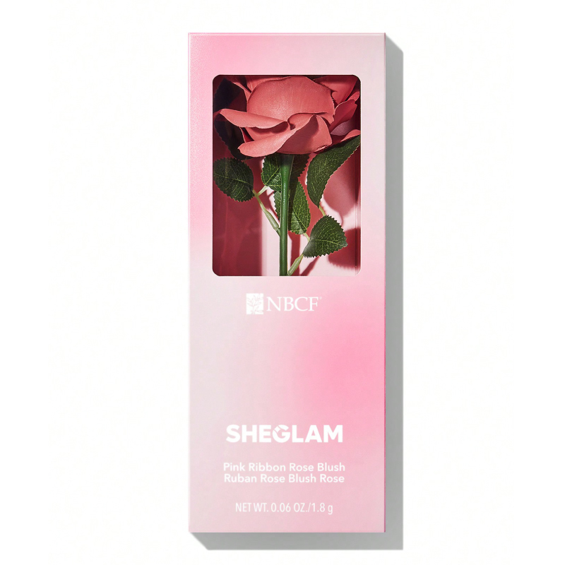 sheglam-Pink-Ribbon-Rose-Blush رژگونه گل رز روبان صورتی Pink Ribbon Rose شیگلم SHEGLAM پرگاس