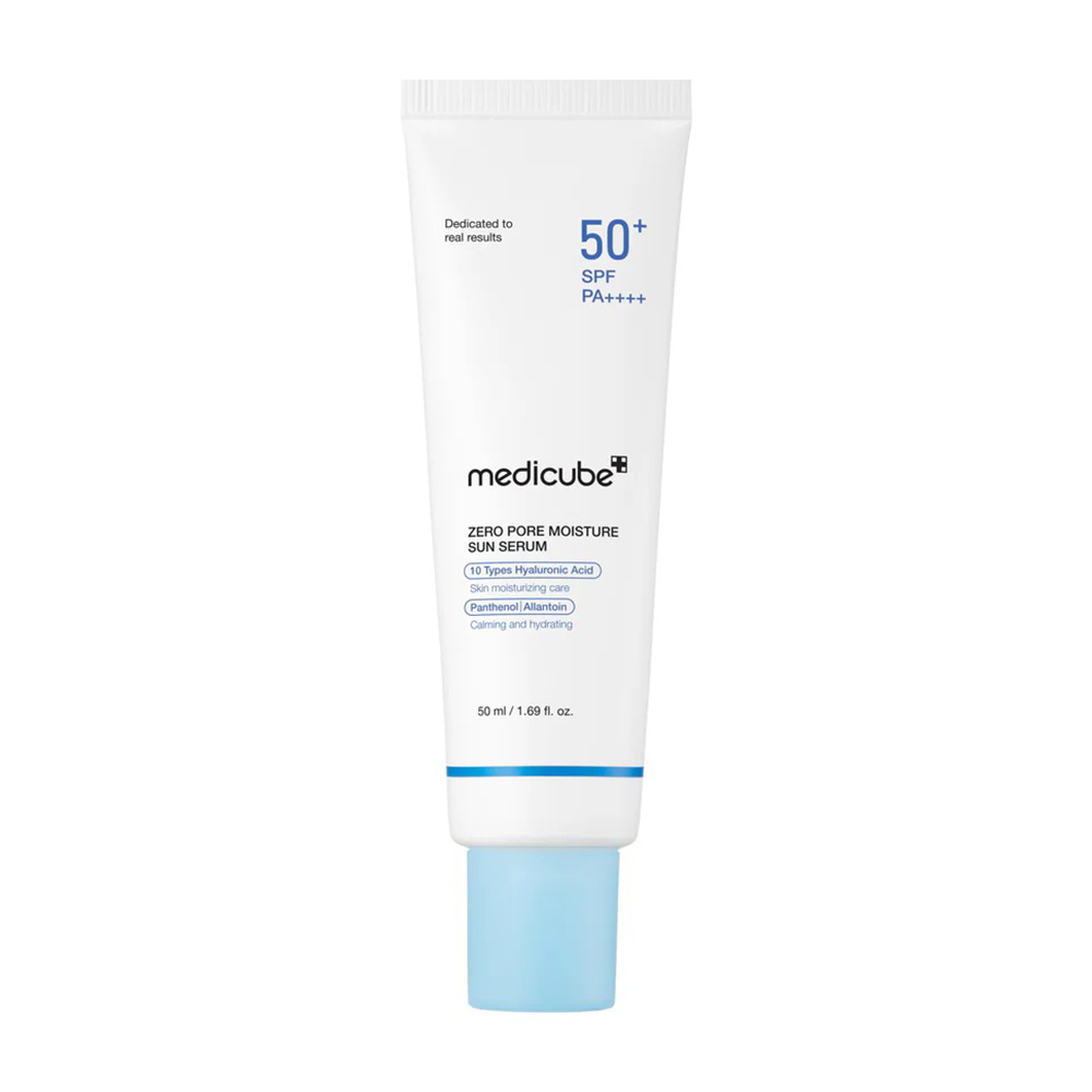 کرم ضد آفتاب بیرنگ صورت مدیکیوب SPF50 مدل zero pore محافظت در برابر اشعه UVA و UVB مناسب برای انواع پوست حجم 50 میلیلیتر کرم ضد آفتاب بیرنگ صورت مدیکیوب SPF50 مدل zero pore محافظت در برابر اشعه UVA و UVB مناسب برای انواع پوست حجم 50 میلیلیتر