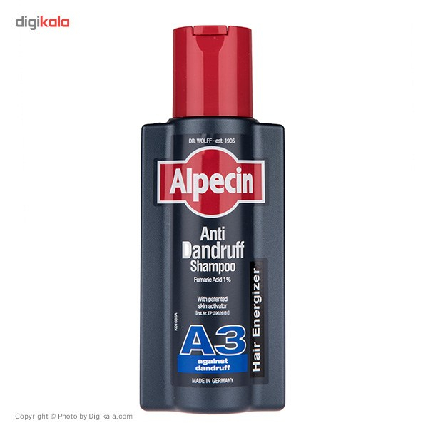 شامپو ضد شوره مو آلپسین مدل A3 Anti Dandruff حجم 250 میلی لیتر شامپو ضد شوره مو آلپسین مدل A3 Anti Dandruff حجم 250 میلی لیتر